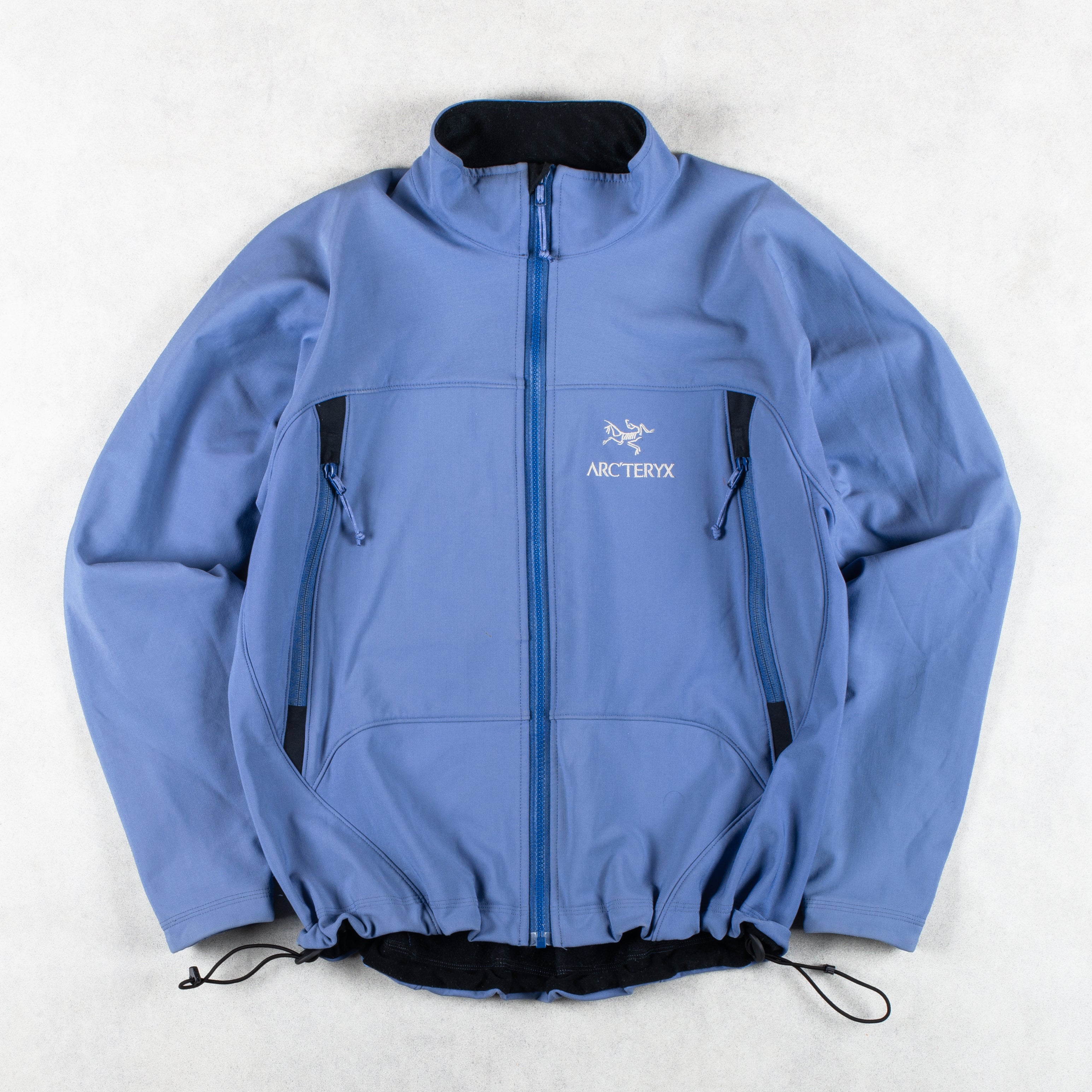 ARC'TERYX GAMMA SV JACKET LARGE POLARTEC BLUE WOMEN SOFTSHELL