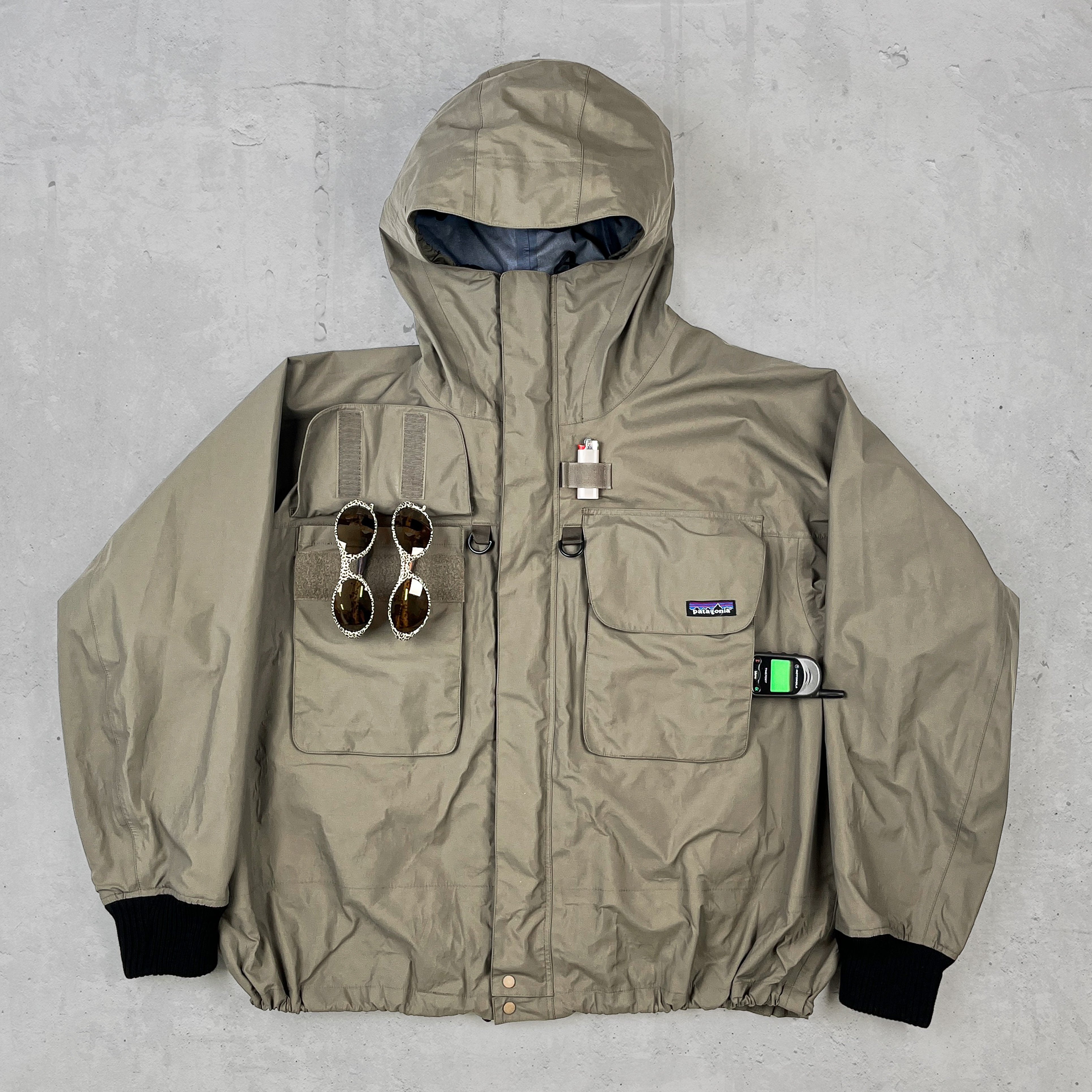 PATAGONIA - SST WADING JACKET - KHAKI GREEN - XXL - VINTAGE 00s –  ARCHIVESPHERE ®